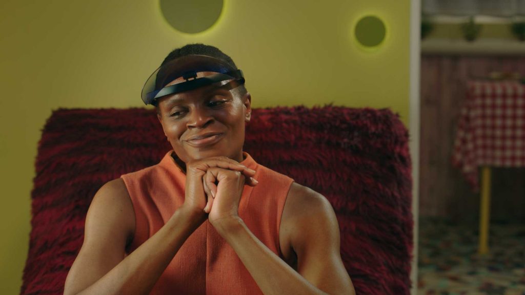Okwui Okopkwasili plays Unoaku in Mika Rottenburg's REMOTE